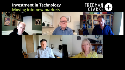 Investing in technology, moving into new markets