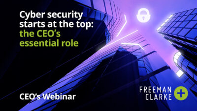 Cyber security starts at the top: the CEO’s essential role